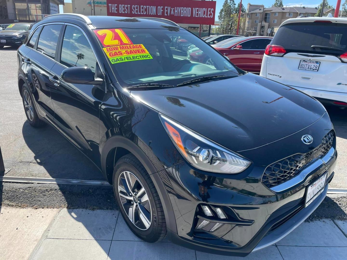 2021 BLACK /BLACK Kia Niro Plug In Hybrid (KNDCM3LD1M5) , located at 744 E Miner Ave, Stockton, CA, 95202, (209) 944-5770, 37.956863, -121.282082 - Photo#0